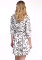 White floral dress SUKDT-0186-16(W25)