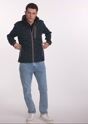 Navy blue light men's jacket KURMT-0377-69(W25)