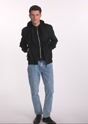 Black men's transition jacket KURMT-0361-99(W25)