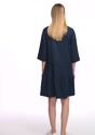 Navy blue baby doll dress SUKDT-0184-69(W25)