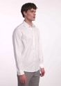 White elegant men's shirt KOSMT-0339-11(W25)